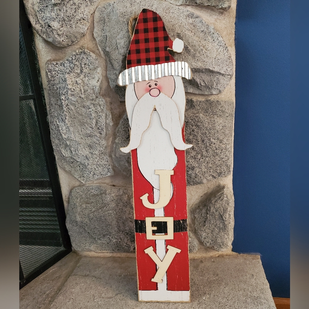 Santa JOY Wall Hanging